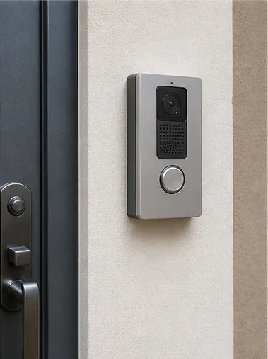 Video intercom and entry station